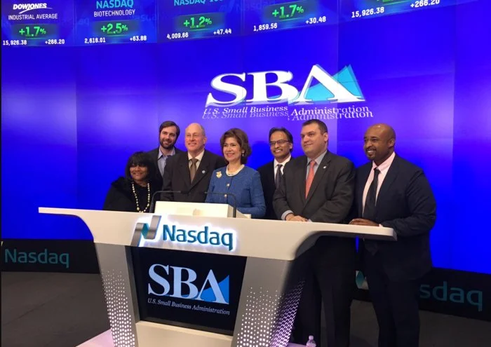 SBA NASDAQ Bell Ceremony